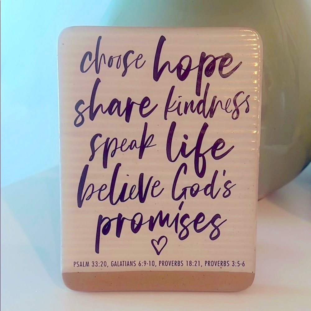 Moving Sale Must Go! Inspirational Quote Plaque with frame backing